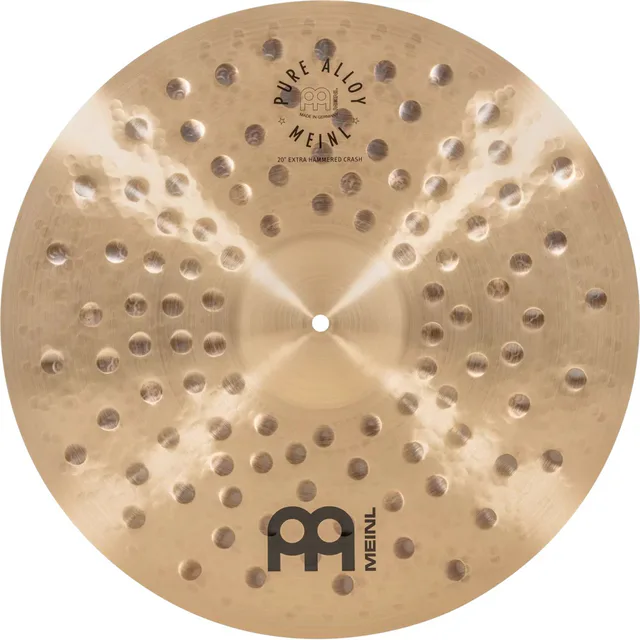 Meinl 20" Pure Alloy Extra Hammered Traditional Crash Zil
