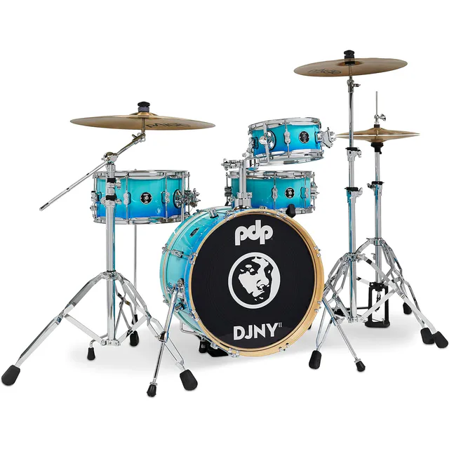 PDP Drums Daru Jones New Yorker II 4 Parça 18" Akustik Davul (Blue Fade)