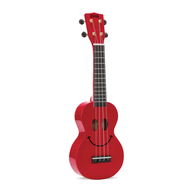Mahalo U-Smile Soprano Ukulele (Kırmızı)