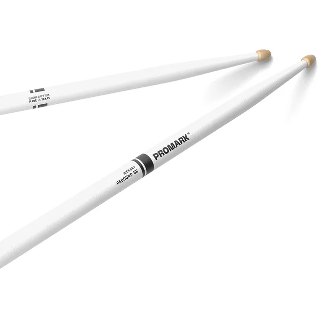 Promark Rebound 5b Beyaz Hickory Wd Tip Baget