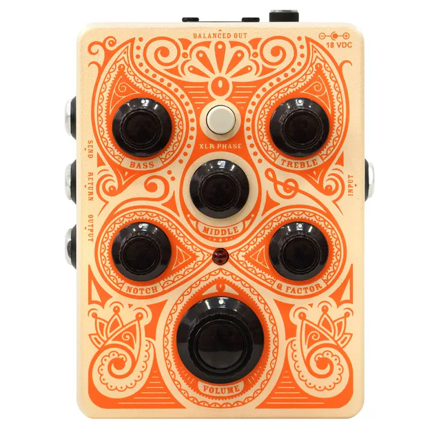 Orange D-PD-ACOUSTIC-PEDAL Akustik Gitar Preamp Pedalı