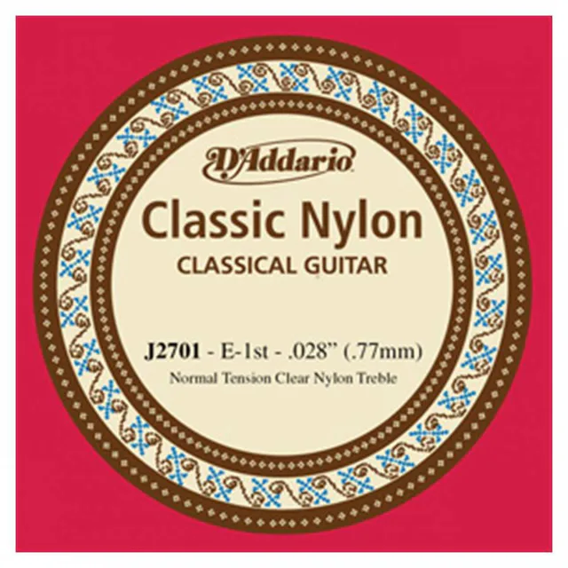 D'Addario J2701 Normal Tension Tek Klasik Gitar Teli (E)