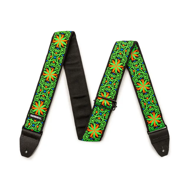 Jim Dunlop JH26 Jimi Hendrix Blacklight Fillmore Green Gitar Askısı