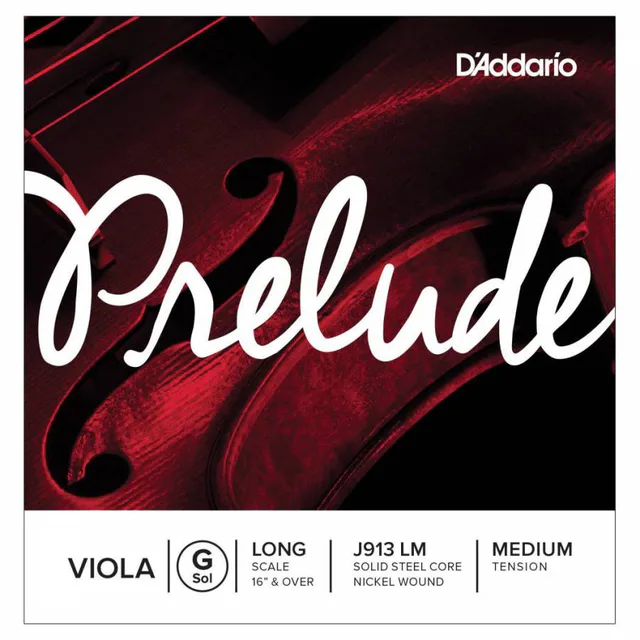 D'Addario J913LM Prelude G Viyola Teli (Sol)