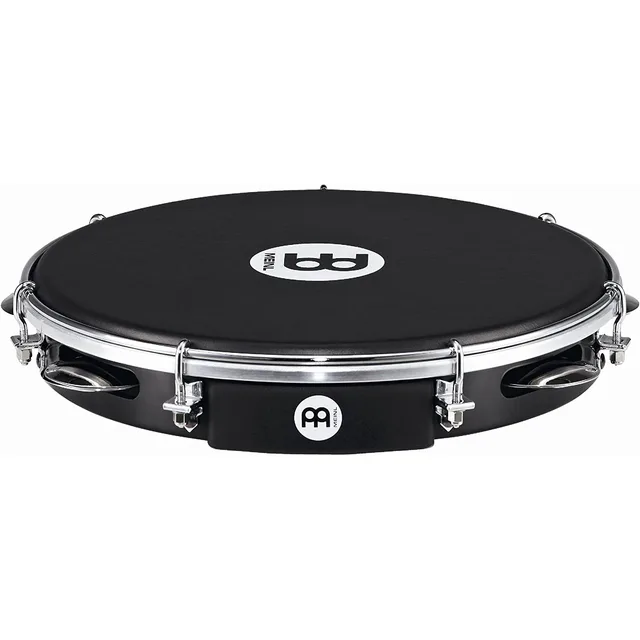 Meinl PA10ABS-BK-NH Pandeiro Napa Head 10'' Tamburin (Siyah)