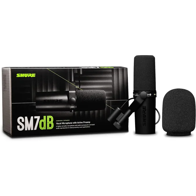 Shure SM7dB Dinamik Yayın ve Stüdyo Mikrofonu