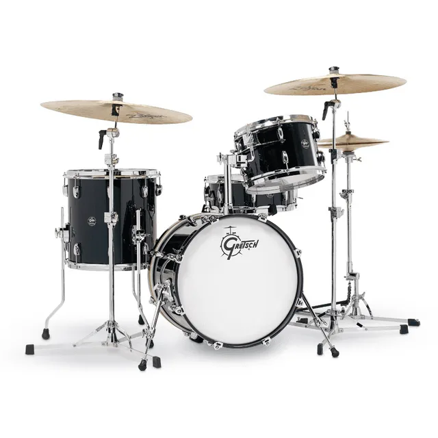 Gretsch Renown 4-Parça 18" Akustik Davul (Piano Black)