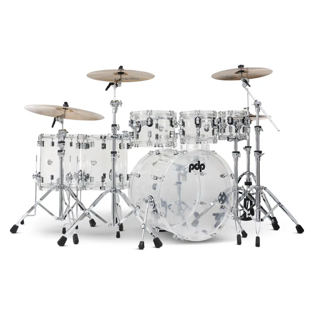 PDP Drums Concept Acrylic 22" 6 Parça Akustik Davul
