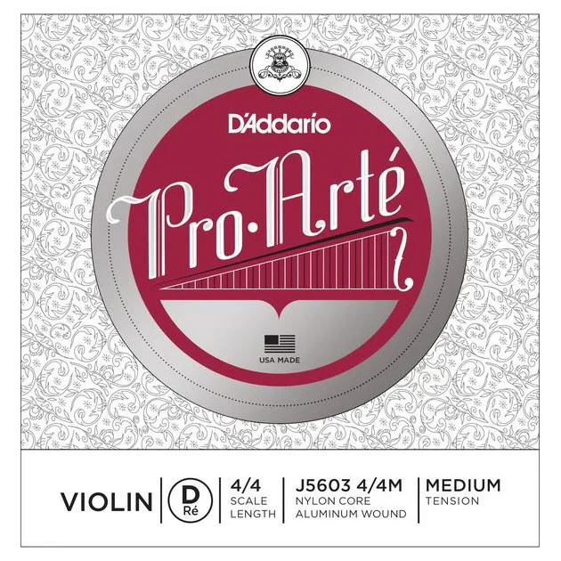 D'Addario J5603 4/4M Pro Arte D Keman Teli (Re)