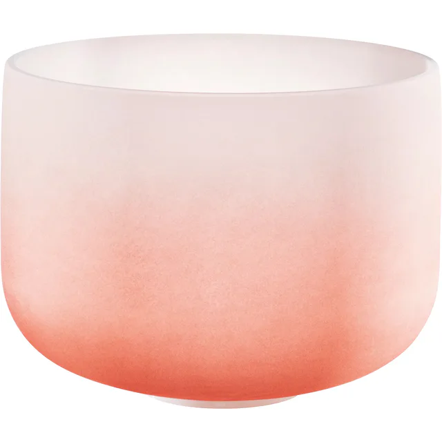 Meinl Sonic Energy CSBC13D Sacral Chakra 13’’ Crystal Singing Bowl Note D4 (Color Frosted Orange)