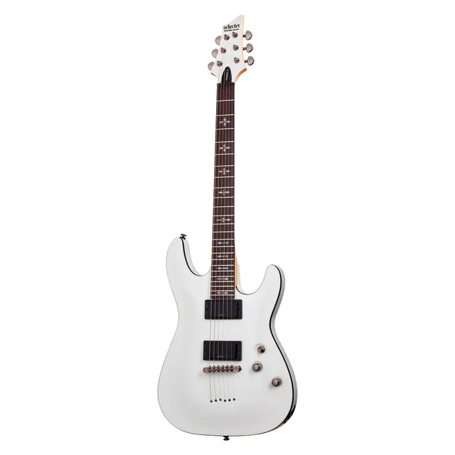 Schecter Demon-6 Elektro Gitar (Vintage White)