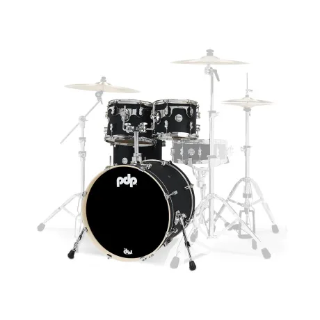 PDP Drums Concept Series 20" 4 Parça Akustik Davul Seti (Mat Siyah)