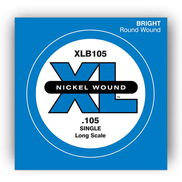 D'Addario XLB105 Nickel Wound Tek Bas Gitar Teli (105)