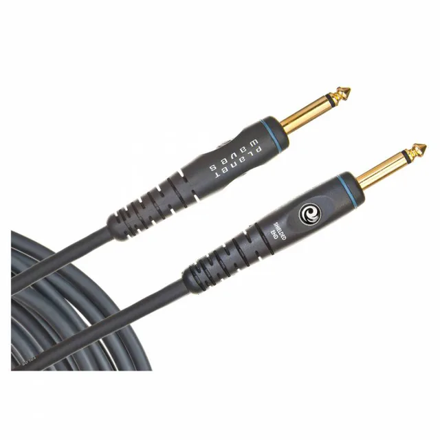 Planet Waves PW-G-15 Custom Serisi Düz Enstrüman Kablosu (4,50 m)