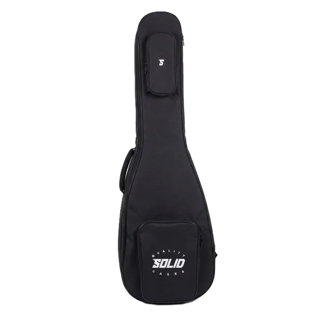 Solid Case Bas Gitar Premium Gigbag (Siyah-Gri)