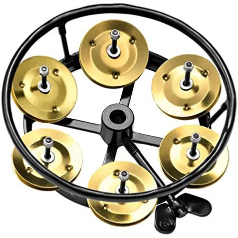 Meinl THH1B-BK Professional Series5 Hihat Tamburin (Siyah)