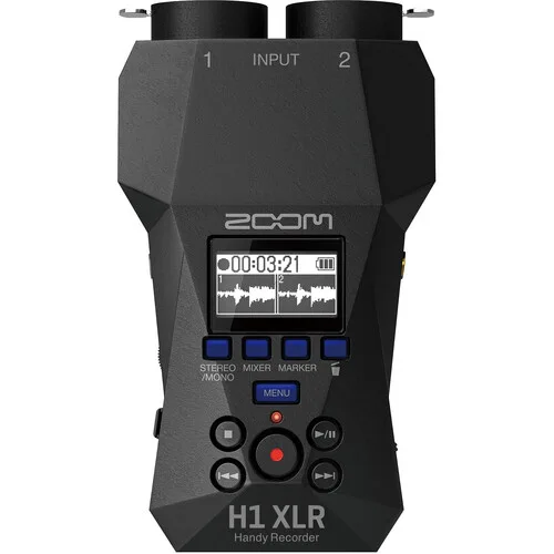 Zoom H1 XLR Digital Handy Recorder (Siyah)