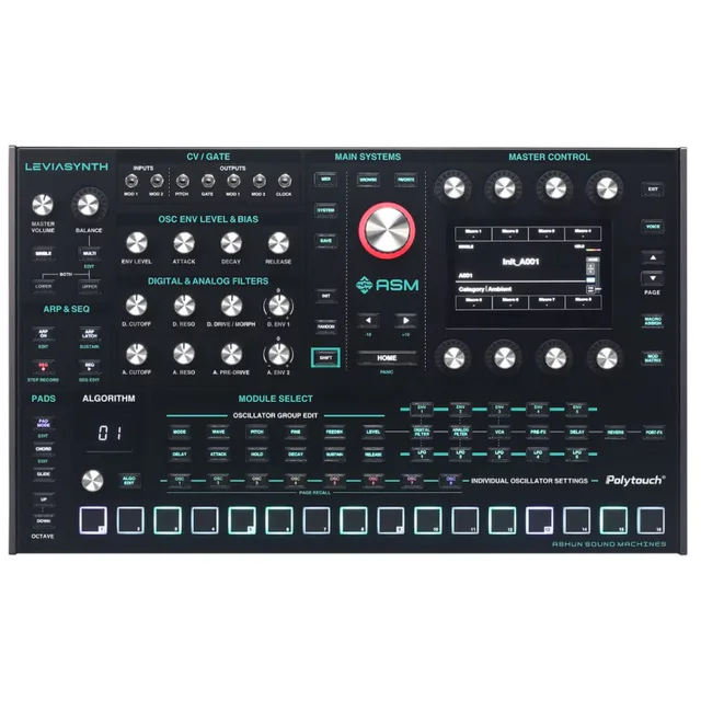 ASM Leviasynth Desktop Synthesizer