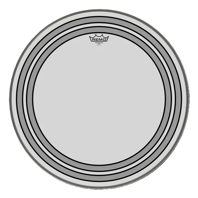 Remo PW-1322-00- Powersonic® Şeffaf 22" Kick Derisi
