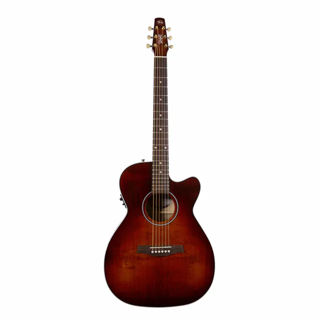 Seagull Performer CW CH Presys II Elektro Akustik Gitar (Burnt Umber)