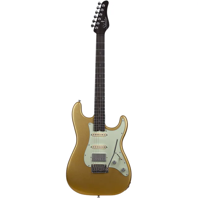 Schecter Nick Johnston Traditional HSS 10th Anniversary Elektro Gitar (Atomic Saffron)