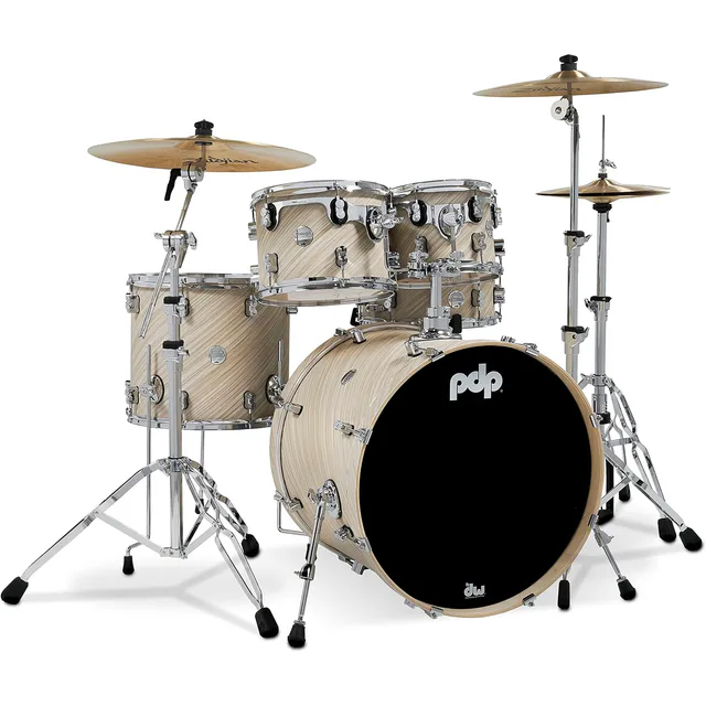 PDP Drums Concept Maple 5 Parça 22" Akustik Davul (Twisted Ivory)