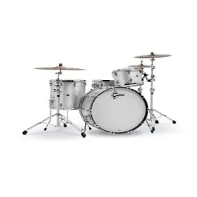 Gretsch Brooklyn 18"x14" Akustik Davul Seti (Silver Sparkle)