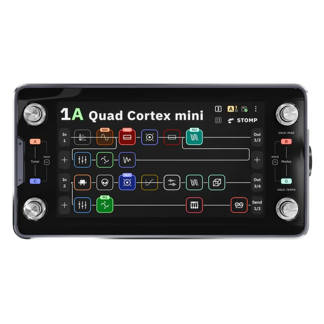 Neural DSP Quad Cortex Mini – Processor & Amp Modeler