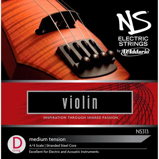 D'addario NS313 Elektro 4/4 Keman Teli ( Tek Re Teli )