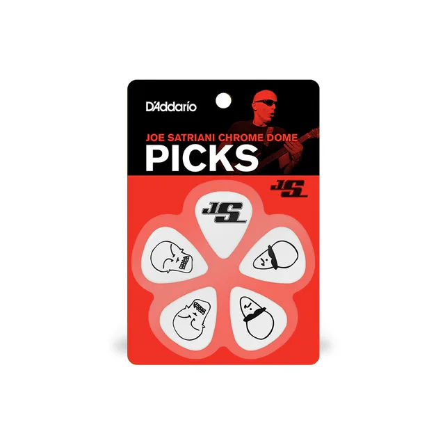 D'addario 1CWH6-10JS Joe Satriani 10'lu Paket Pena (Heavy)