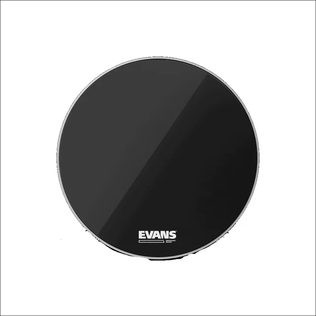 Evans BD22RBG 22" Resonant Black Kick Derisi