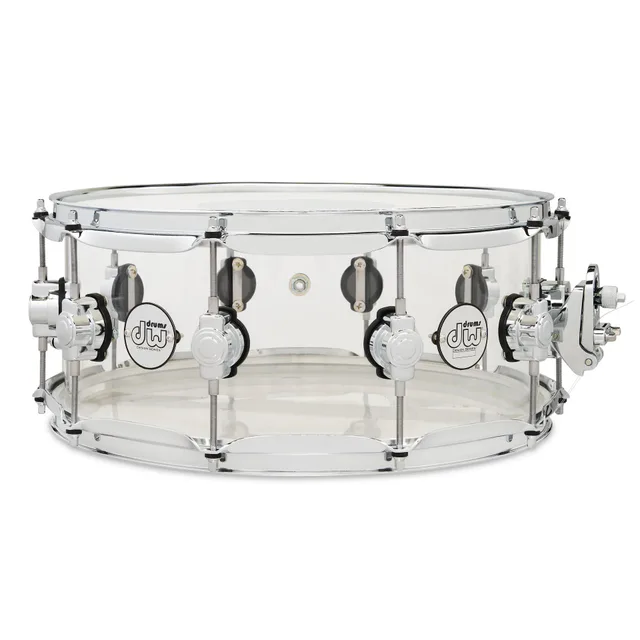 Dw Drums Design Series Acrylic 6 x 14" Trampet (Clear)