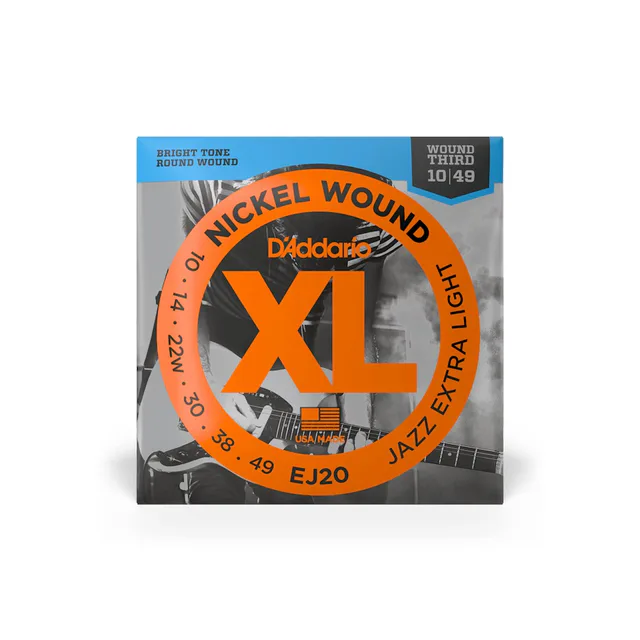 Daddario EJ20 Gtr Xl Jazz X-lite Set Elektro Gitar Teli (10-49)