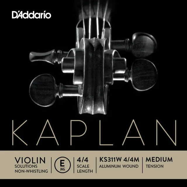 D'Addario KS311W 4/4M Kaplan Non Whistling Keman Tek Tel (E)