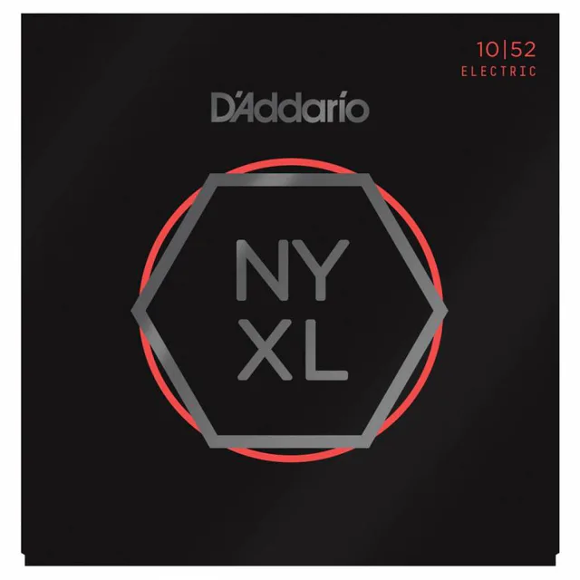 D'Addario NYXL1052 Nickel Wound Elektro Gitar Teli (10-52)