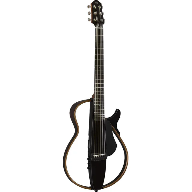 Yamaha SLG200S Silent Akustik Gitar (Trans Black)