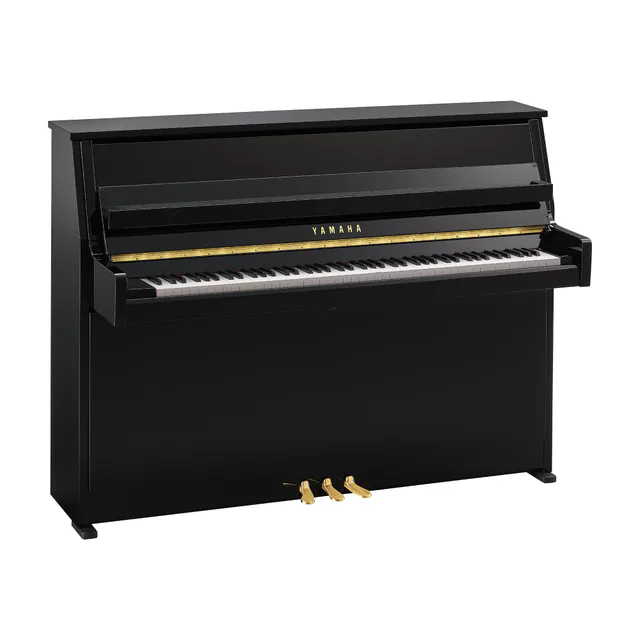 Yamaha B10 Upright Akustik Piyano (Parlak Siyah)