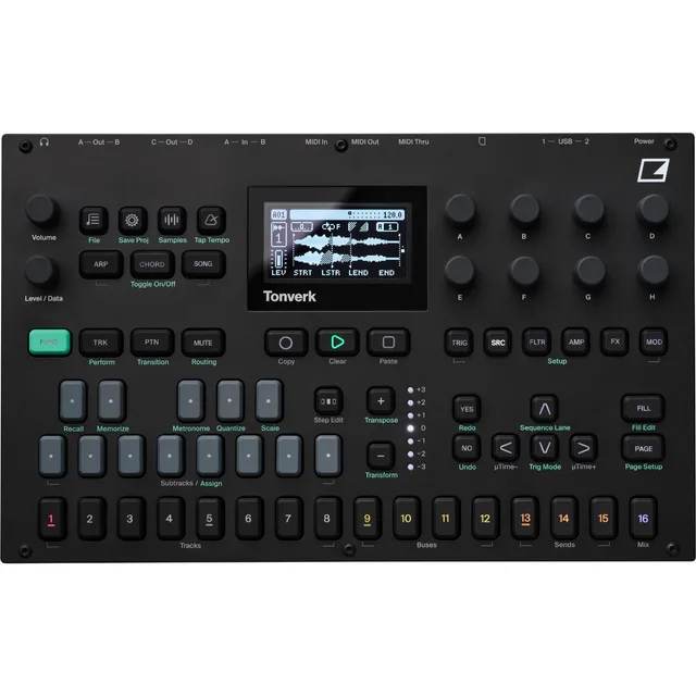Elektron Tonverk MultiSampler & Ses Prosesörü