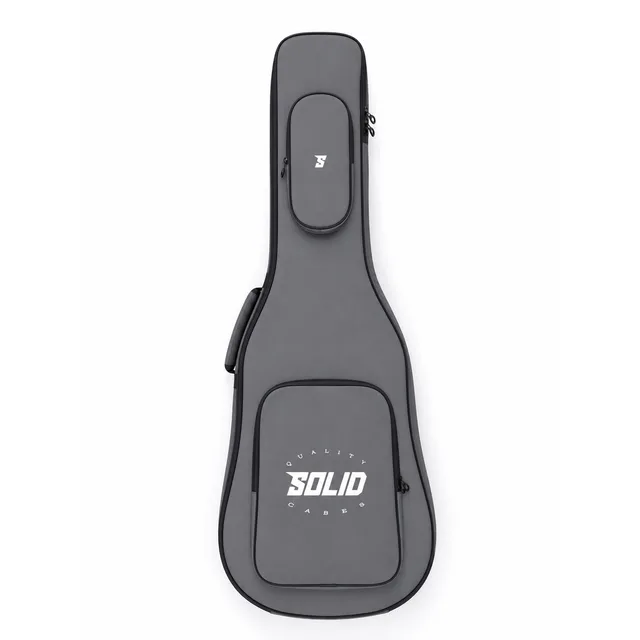 Solid Case Elektro Gitar Premium Gigbag (Gri)