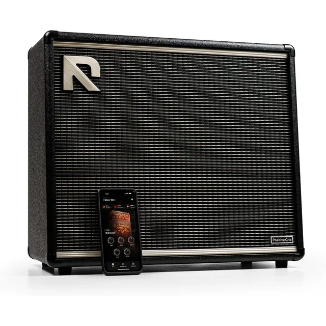 Positive Grid Reactor 100W 1x12" Yapay Zekâ Destekli Gitar Amfisi (Siyah)