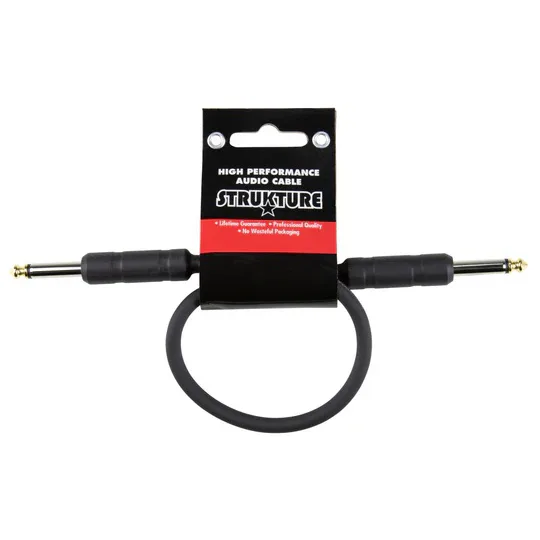 Strukture SC01 Pedal Ara Kablosu (1/4 - 1/4 Straight)