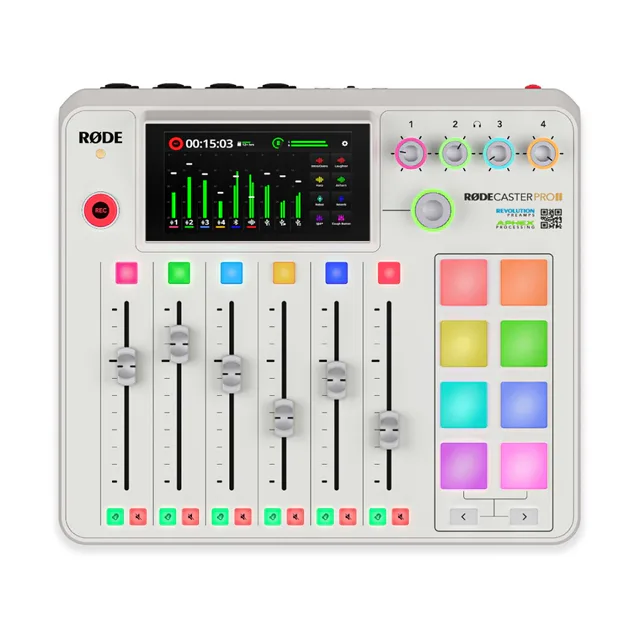 Rode RØDECaster Pro II Podcast Production Studio (Beyaz)