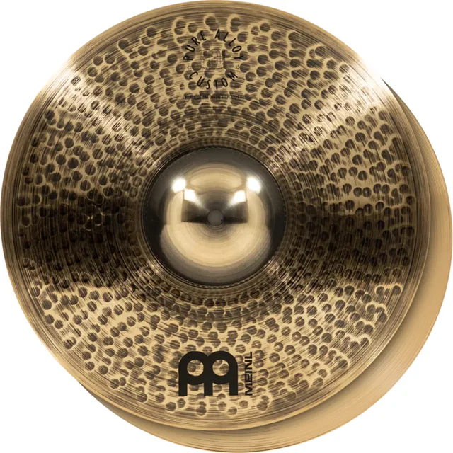 Meinl Pure Alloy Custom 15'' Medium Thin Hi Hat Zil (Çift)