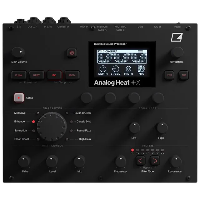 Elektron Analog Heat +Fx Dinamik Ses Efekt Prosesörü