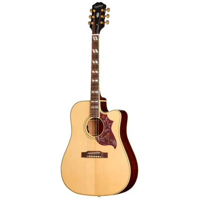 Epiphone Hummingbird Standard EC Elektro Akustik Gitar (Natural)