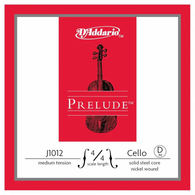 D'Addario J1012 4/4M Prelude D Çello Teli (Re)