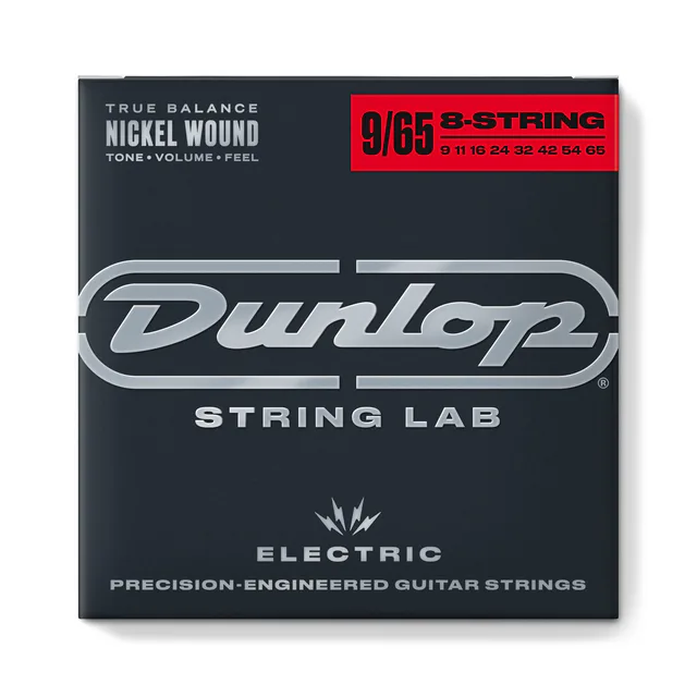 Jim Dunlop DEN0965 Nickel 8 Telli Elektro Gitar Teli (9-42)