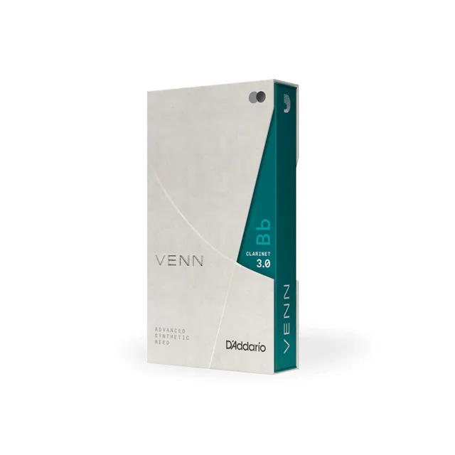 D'Addario Woodwinds VENN G2 Sentetik Bb Klarnet Kamışı No:2,5