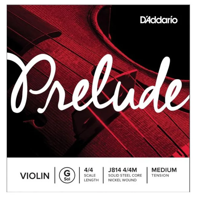 D'Addario J814 4/4M Prelude G Keman Teli (Sol)