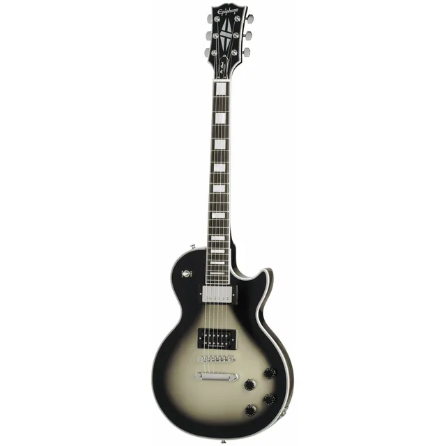 Epiphone Artist Adam Jones Signature 1979 Les Paul Custom Elektro Gitar (Antique Silverburst)